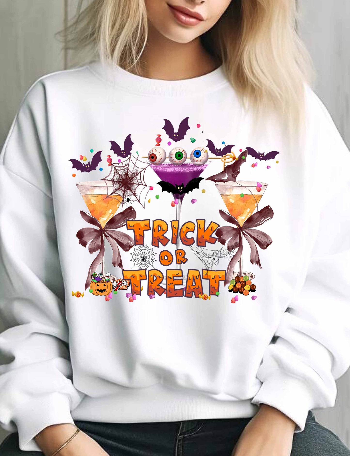 Halloween Trick Or Treat - Sweatshirt