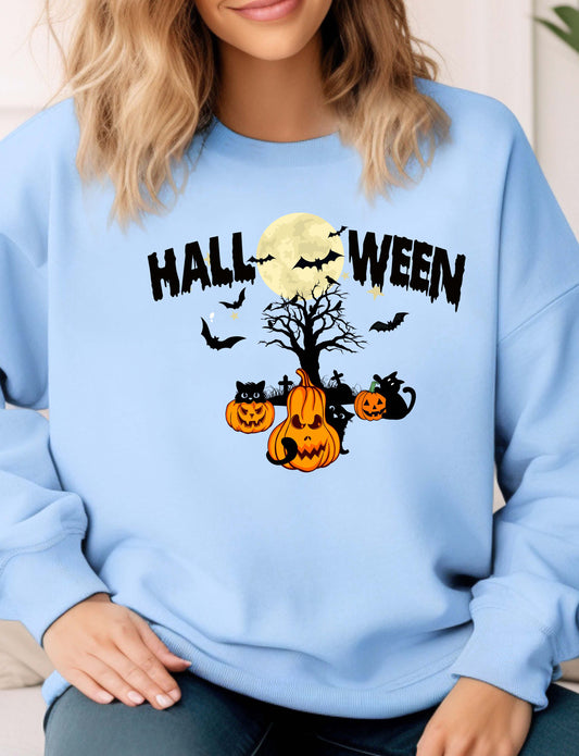 Halloween | Pumpkins Cats | Sweatshirt