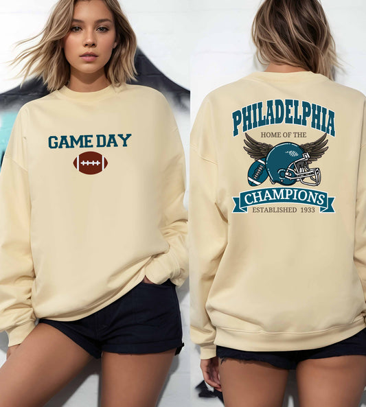 Football - Philadelphia Game Day Unisex Sweatshirt