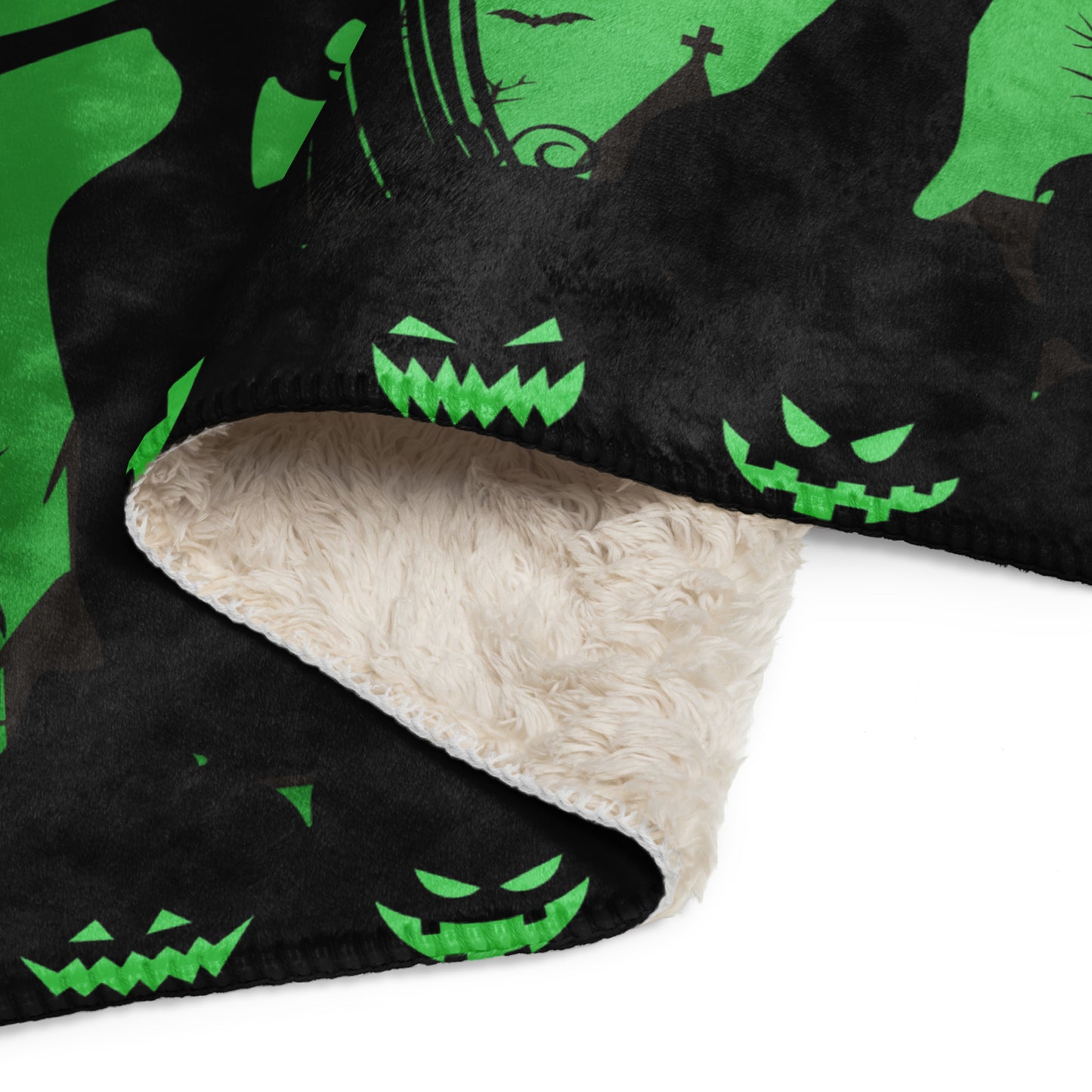 Halloween | Witchy's Angels | Blanket | Green