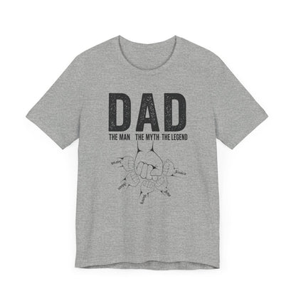Dad The Man The Myth The Legend | Personalized Shirt | Father's Day T-Shirt