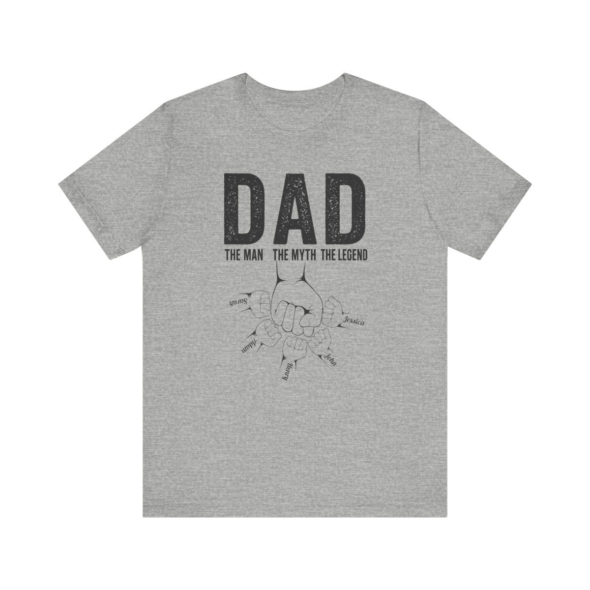 Dad The Man The Myth The Legend | Personalized Shirt | Father's Day T-Shirt